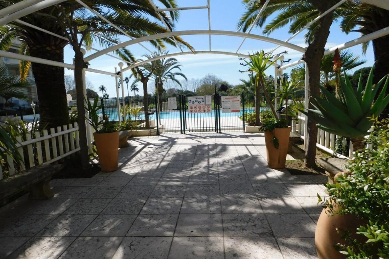 "T2 "Antibes Les Pins 3" Air Conditionned Sea View With Parking And Pool" Apartment Ngoại thất bức ảnh
