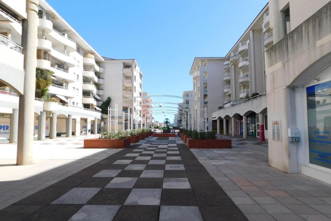 "T2 "Antibes Les Pins 3" Air Conditionned Sea View With Parking And Pool" Apartment Ngoại thất bức ảnh