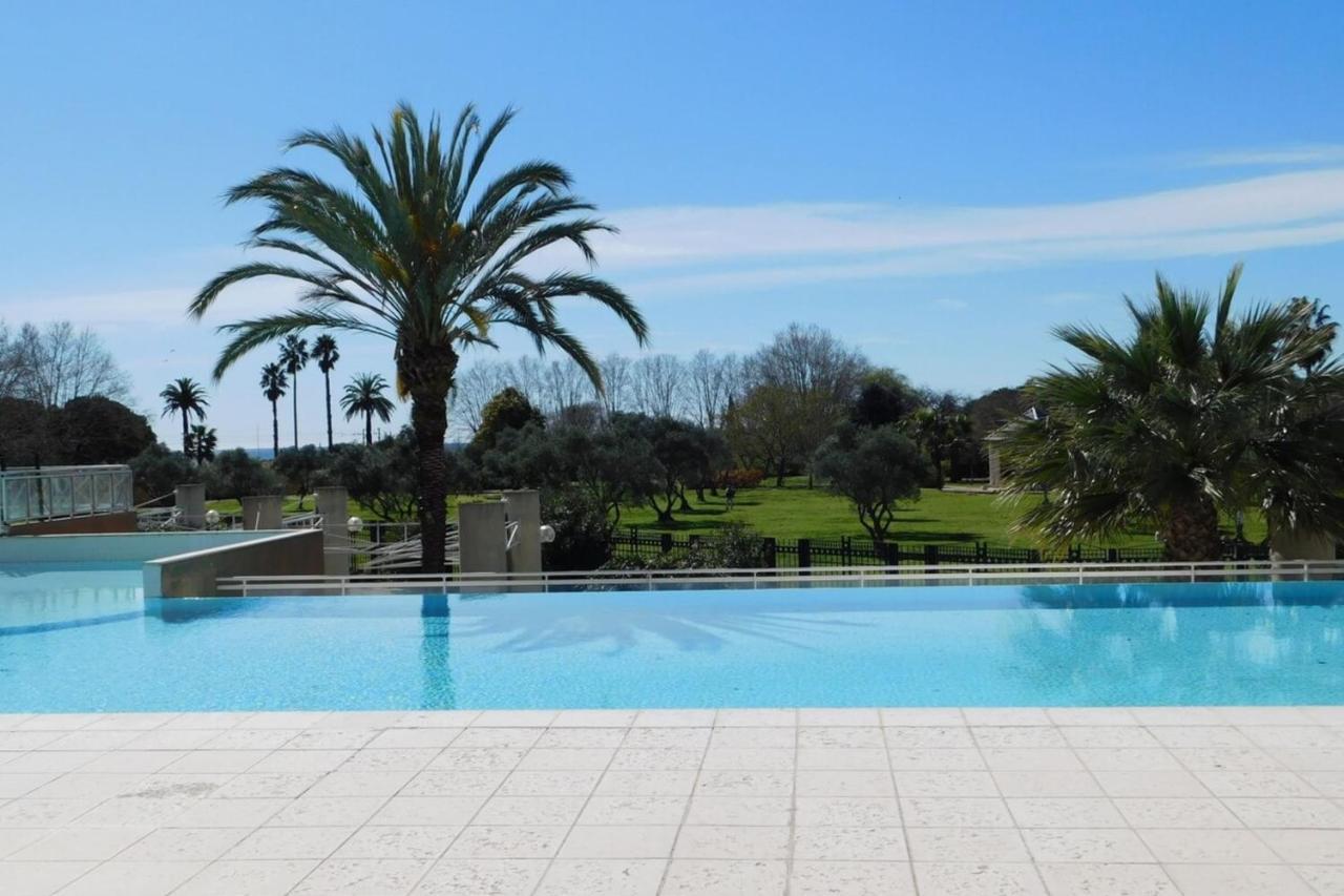 "T2 "Antibes Les Pins 3" Air Conditionned Sea View With Parking And Pool" Apartment Ngoại thất bức ảnh