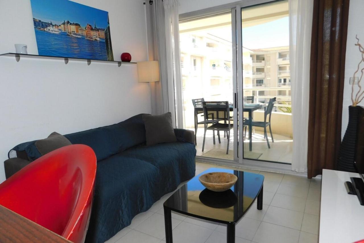 "T2 "Antibes Les Pins 3" Air Conditionned Sea View With Parking And Pool" Apartment Ngoại thất bức ảnh